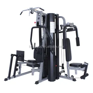 GuangZhou fabrika ev spor Fitness ekipmanı vücut geliştirme gücü eğitimi çok fonksiyonlu 5 istasyon çok spor makinesi