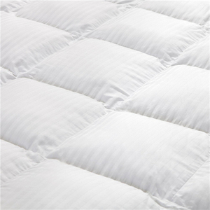 Service de Commande OEM Importante 2025 – <span class=keywords><strong>Couette</strong></span> Matelassée Jacquard Rayée 100% Coton Respirante 300T, <span class=keywords><strong>90</strong></span>% <span class=keywords><strong>Duvet</strong></span> d'<span class=keywords><strong>Oie</strong></span>, Puissance de Remplissage 550 - Product Image 4