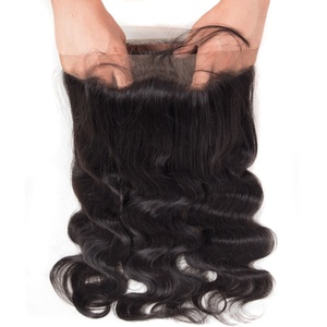 Migliori Fornitori <span class=keywords><strong>Capelli</strong></span> Vergini Dell'onda Del Corpo di <span class=keywords><strong>Colore</strong></span> Naturale HD 360 Perruque Svizzero Del Merletto Frontale e Chiusura Dei <span class=keywords><strong>Capelli</strong></span> 13X4 per il nero delle donne - Product Image 4