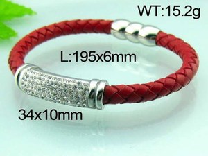 kalen joyería de moda de color brazalete de cuero de las mujeres - Product Image 4