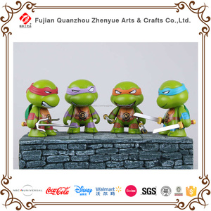 Dashboard Bobble Polyresin Estatuilla <span class=keywords><strong>Dibujos</strong></span> Teenage Mutant Ninja Turtles Bobble La Cabeza de Resina Bobble Head Personalizado - Product Image 5
