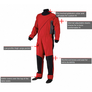 Combinaison imperméable personnalisée pour hommes, vêtement sec, respirant, chaud et froid, tenue de pêche nautique - Product Image 2