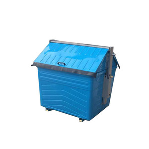 Thermisch verzinkt 3200 Liter metalen vuilnis trolley - Product Image 3