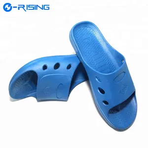 Hot Koop PU PVC Blauw Cleanroom Permanente Anti-statische ESD SPU Antistatische Slippers