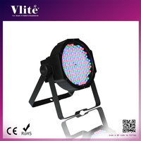 Projecteurs LED RGBW Par Uplight avec angle de faisceau de 25° et télécommande IR pour l'éclairage extérieur de mariages et d'événements de jardin