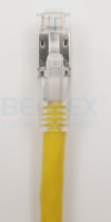 Kabel Cat 8 Resistensi Elastis 40G 2000Mhz Jaringan Cat8