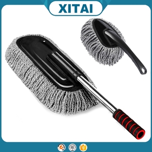 Alta calidad kits de limpieza del coche de microfibra de lavado de coches <span class=keywords><strong>cepillo</strong></span> con mango largo y corto - Product Image 1