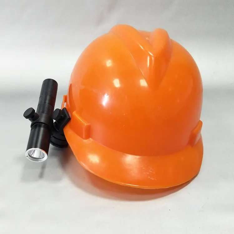 Linterna de casco a prueba de explosiones con clip