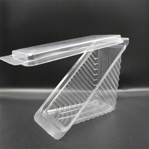 Ekmek sandviç kapaklı <span class=keywords><strong>Blister</strong></span> ambalaj için toptan gıda konteyner kutusu tek kullanımlık plastik sandviç konteyner - Product Image 2