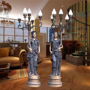 Lampe murale imprimée pour jeunes filles, décoration extérieure, <span class=keywords><strong>statue</strong></span> antique, - Product Image 6