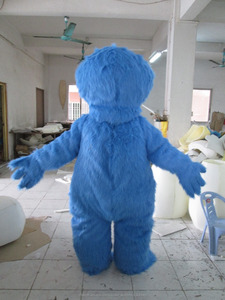 Jouissance CE bande dessinée Sesame <span class=keywords><strong>Street</strong></span> Cookie Monster Costume De Mascotte à vendre - Product Image 4