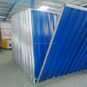 Panel de Valla Temporal de Perfil Corrugado para Obras de Construcción - Product Image 2