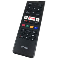 Para Toshiba HD WLAN TV Control remoto Nuevo modelo de código fijo de plástico