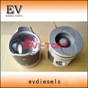 D6AC için piston segmanı seti Hyundai D6AC motor ekskavatör D6AC piston