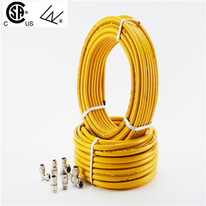 Para CSA Certificado PE Acero inoxidable <span class=keywords><strong>corrugado</strong></span> 304 SS Tubería Línea de gas Conector de gas Tubos de acero inoxidable <span class=keywords><strong>corrugado</strong></span> - Product Image 6