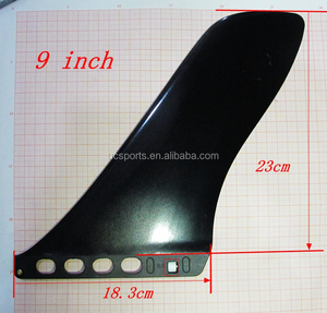 Pinne per tavola da <span class=keywords><strong>Surf</strong></span> singole alette centrali in plastica pinna Longboard - Product Image 2