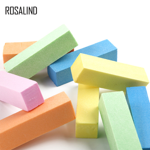 Rosalind ขายส่งต่ำราคา Sanding ฟองน้ำทำเล็บ Pedicure ไฟล์บัฟเฟอร์เล็บ DIY เล็บบัฟเฟอร์ไฟล์เล็บ Salon - Product Image 2