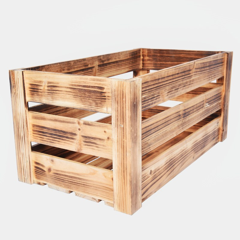 Оптовая продажа, дешевые винтажные деревянные ящики для фруктов ручной работы в деревенском стиле