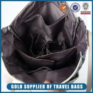 Chine fournisseur pas cher <span class=keywords><strong>maman</strong></span> Pliable designer toile bébé voyage couche sac d'épaule sacs à main - Product Image 4