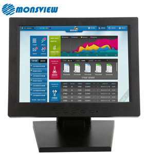 Monitor layar sentuh kapasitif 13 inci, layar persegi resolusi 1024*768 untuk POS <span class=keywords><strong>Android</strong></span> Linux Win dengan VGA HD-MI USB - Product Image 2