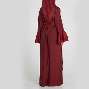 2019 nuova moda di lusso con paillettes ricamate <span class=keywords><strong>turchia</strong></span> abito <span class=keywords><strong>da</strong></span> <span class=keywords><strong>sposa</strong></span> Open Abaya firmato abito <span class=keywords><strong>da</strong></span> <span class=keywords><strong>sposa</strong></span> Abaya - Product Image 2