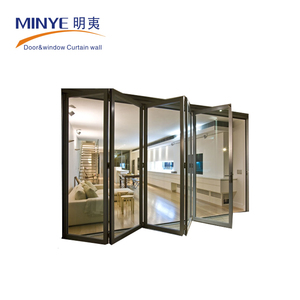 Portes pliantes <span class=keywords><strong>en</strong></span> aluminium, de style français, modernes, <span class=keywords><strong>en</strong></span> fer - Product Image 5