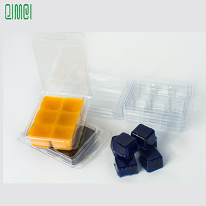 <strong>Customize</strong> Round Heart Shape Clear Plastic Soy Tart <strong>Wax</strong> <strong>Melts</strong> <strong>Clamshell</strong> <strong>Packaging</strong> With Tray - Product Image 6