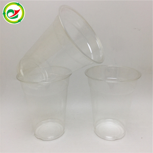 <span class=keywords><strong>10</strong></span> 12 14 16 20 24 oz desechables Clear PET jugo batido taza de plástico duro - Product Image 6