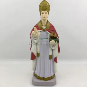 OEM ของเล่น saint รูปปั้น figurine รูปปั้น, custom ทำ 3d ย้อนหลังพลาสติกตัวเลขคน