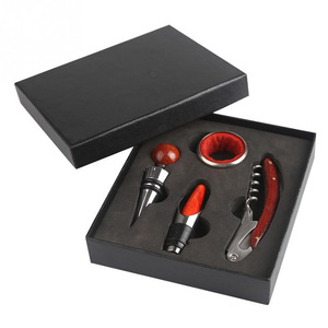 Bộ Dụng Cụ Mở Rượu Gỗ <span class=keywords><strong>4</strong></span> Món - Product Image 1