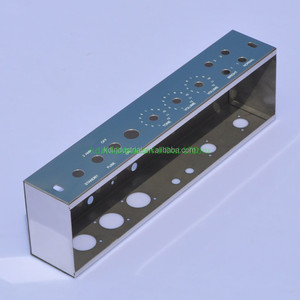 Châssis de boîtier en acier inoxydable plaqué 5E3 pour amplificateur à tubes de guitare <span class=keywords><strong>DIY</strong></span> - Product Image 1