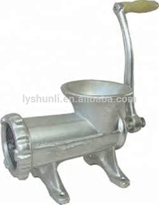 鋳鉄製手動ミートグラインダー22 #   錫メッキ表面、最安値の手動式ミートグラインダー、手動ミートミンサー - Product Image 2