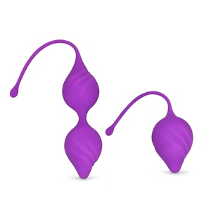 Bolas de Ejercicio Vaginal WINYI, Dispositivos de Control de Vejiga de Silicona Bicolor, Bolas Ben Wa para Ejercicios de <span class=keywords><strong>Kegel</strong></span> para Mujeres - Product Image 6