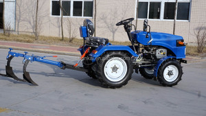 20hp tractor de granja pequeña granja traktor mini tractor con timón y arado PTO - Product Image 5