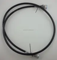 1/2 "Super Flexibele Jumper Kabel Met Din Male Connectoren Aan Beide Uiteinden, Lm