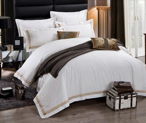 Copripiumino <span class=keywords><strong>per</strong></span> <span class=keywords><strong>hotel</strong></span> in raso di cotone 300T - Product Image 3