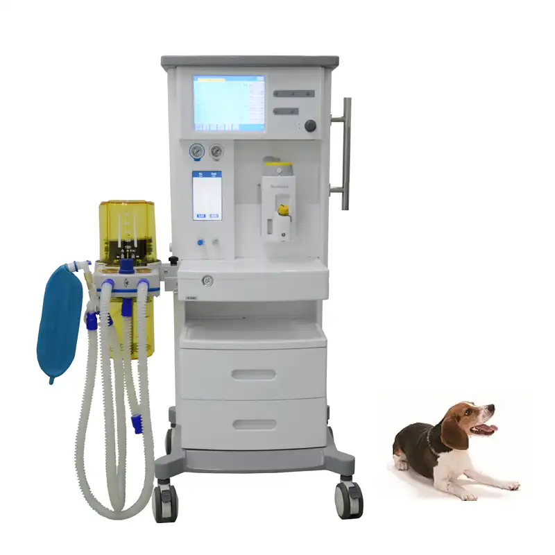 Veterinaire instrument trolley chirurgische anesthesie machine voor animal