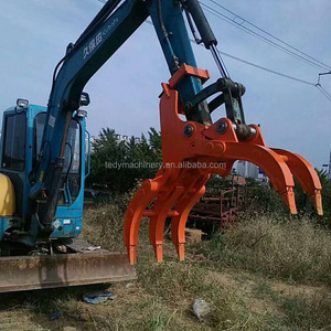 เครื่องจับแบบติดตั้งบนรถขุดสำหรับจับไม้ เศษโลหะ และหิน - Product Image 6