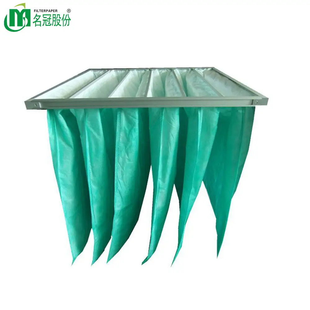 F5 F6 F7 F8 F9 medium efficiency nonwoven dust pocket filter