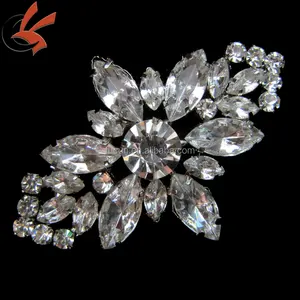 crystal rhinestone jewelry brooch for wedding