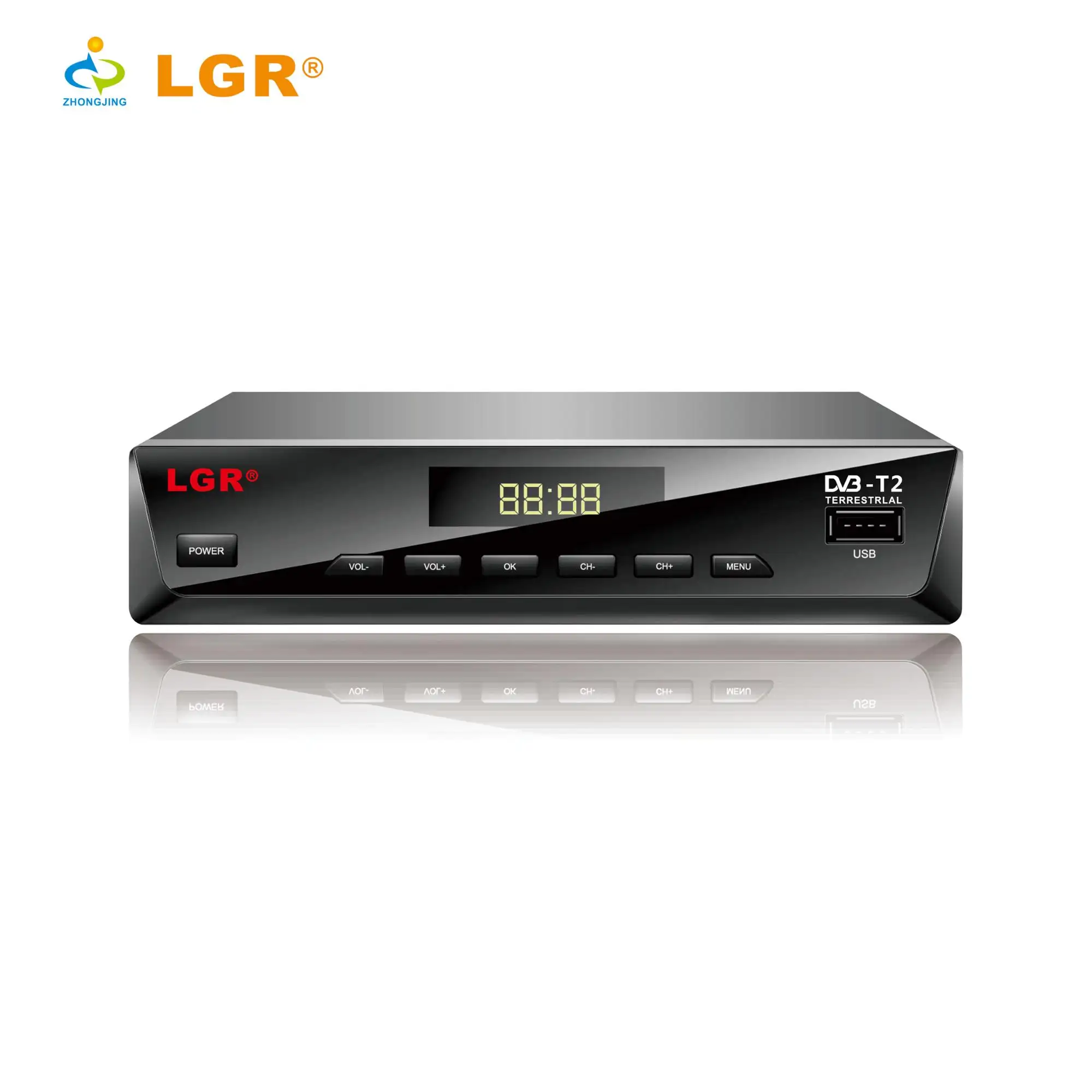 최신 HD 디지털 DVB-T2 DVB-T TV 수신기 펌웨어 업그레이드 dvb-t2 디코더