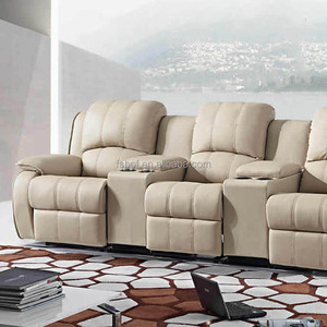 Venta al por mayor de la fábrica de sillón reclinable sofá 2 asiento manual sofá reclinable <span class=keywords><strong>4</strong></span> sofá de cine muebles - Product Image 2