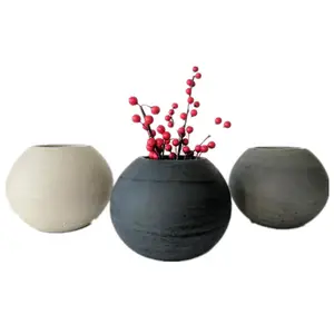 Beton Drainage Moderne Planter Handgemaakte Cement Pot voor Planten Succulent Industriële Gift voor Graduate