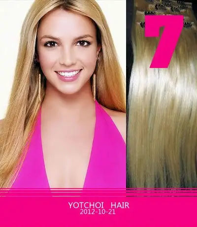 Hot sale 2012 kẹp trong nhà máy giá rẻ bán buôn giá rẻ siêu chất lượng màu tóc