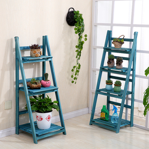 Étagère à fleurs en <span class=keywords><strong>bois</strong></span> de couleur naturelle, étagère en <span class=keywords><strong>bois</strong></span> - Product Image 6