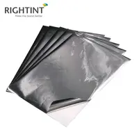 Betrouwbare Kwaliteit Hittebestendige Spiegel Zilver Zelfklevende Zilver Label Sticker Papier Zilver Folie Papier