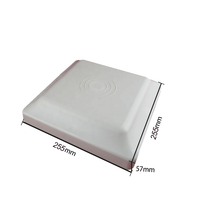 Lecteur RFID UHF longue portée TECHRFID ABS 8dbi RS232/RS485 0-7M, lecteur et enregistreur de type fixe intégré