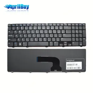 नए काले लैपटॉप कीबोर्ड Dell inspiron 15R के लिए 3521 5521 3537 5537