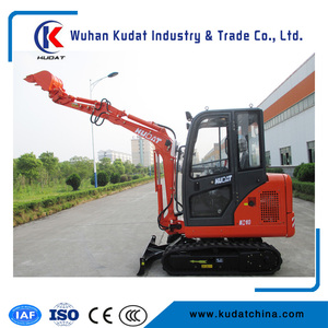 Hot Verkoop Kudat 1.8ton <span class=keywords><strong>Mini</strong></span> Graafmachine Hydraulische 0,022m3 Emmer Capaciteit Weichai Motor Kyb Hydraulische Cilinder 1 Jaar Rupsband - Product Image 6