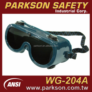 PARKSON SAFETY Taiwan Green Classic IR UV <b>Protection</b> ANSI Z87.1 WG-204A Welding Goggles - Product Image 2